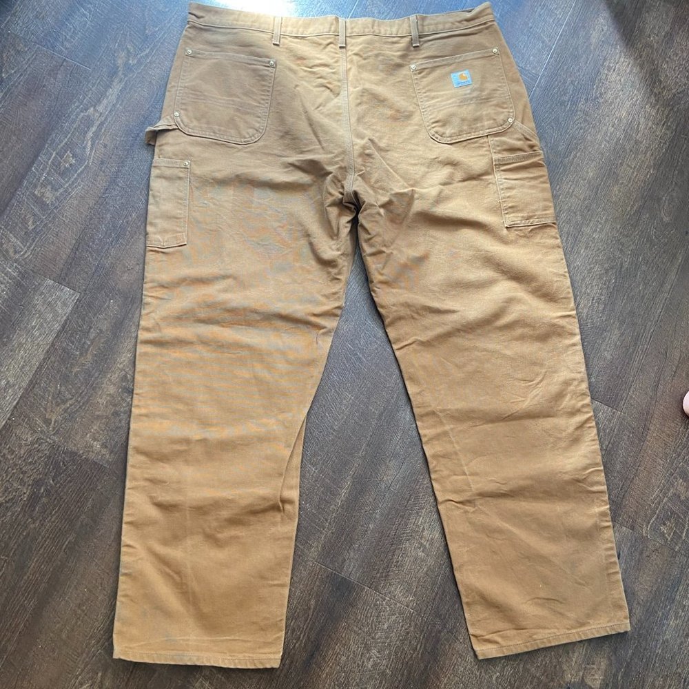 Carhartt Firm Duck Double-Front Dungaree - 46Wx32L - Picture 3 of 8